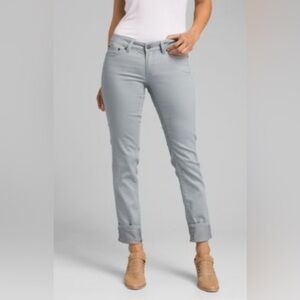prAna Jeans Kara Slim Leg in Agave Grey sz 8 29 Pants Jeans